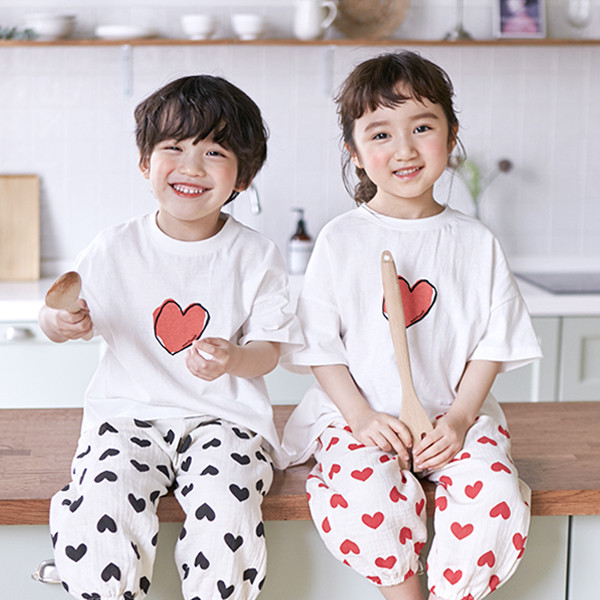 My Heart short T-shirts Children 21B09K/ Family Look, Family Photo Costume