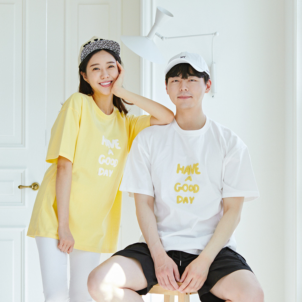 good day short T-shirts Unisex 22B05A/ Family look, family photo outfit