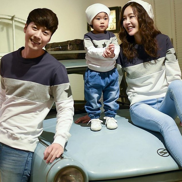 My Star Man to man family long sleeve_16A03 <font color="#FF6666"><strong>[order available]</strong></font>