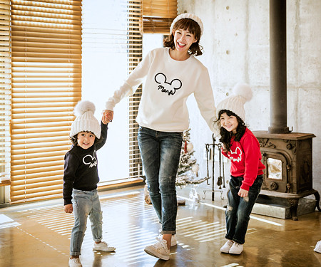 Brushed Montpelier mother and baby long sleeve_17D07