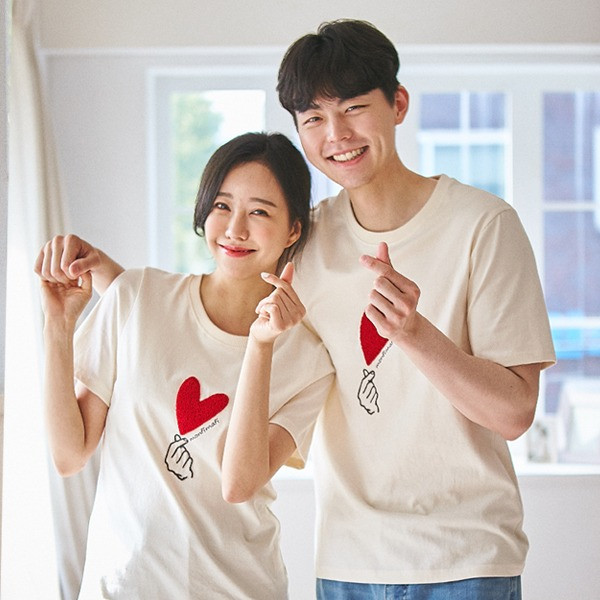 I love you short T-shirts Unisex 21B01A/ Family look, family photo outfit -